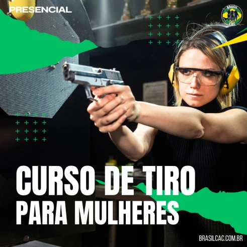 curso tiro mulheres