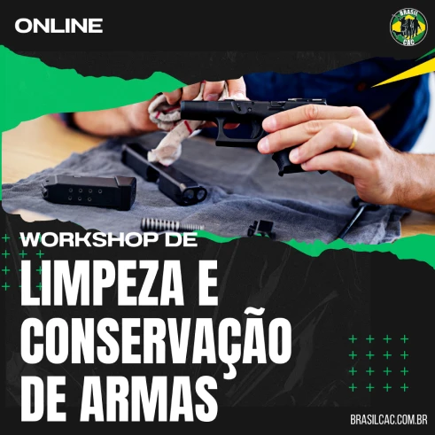 workshop limpeza e conservacao armas